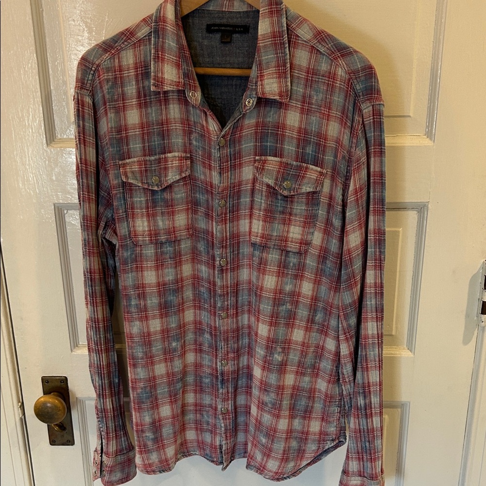 John Varvatos men's button down shirt